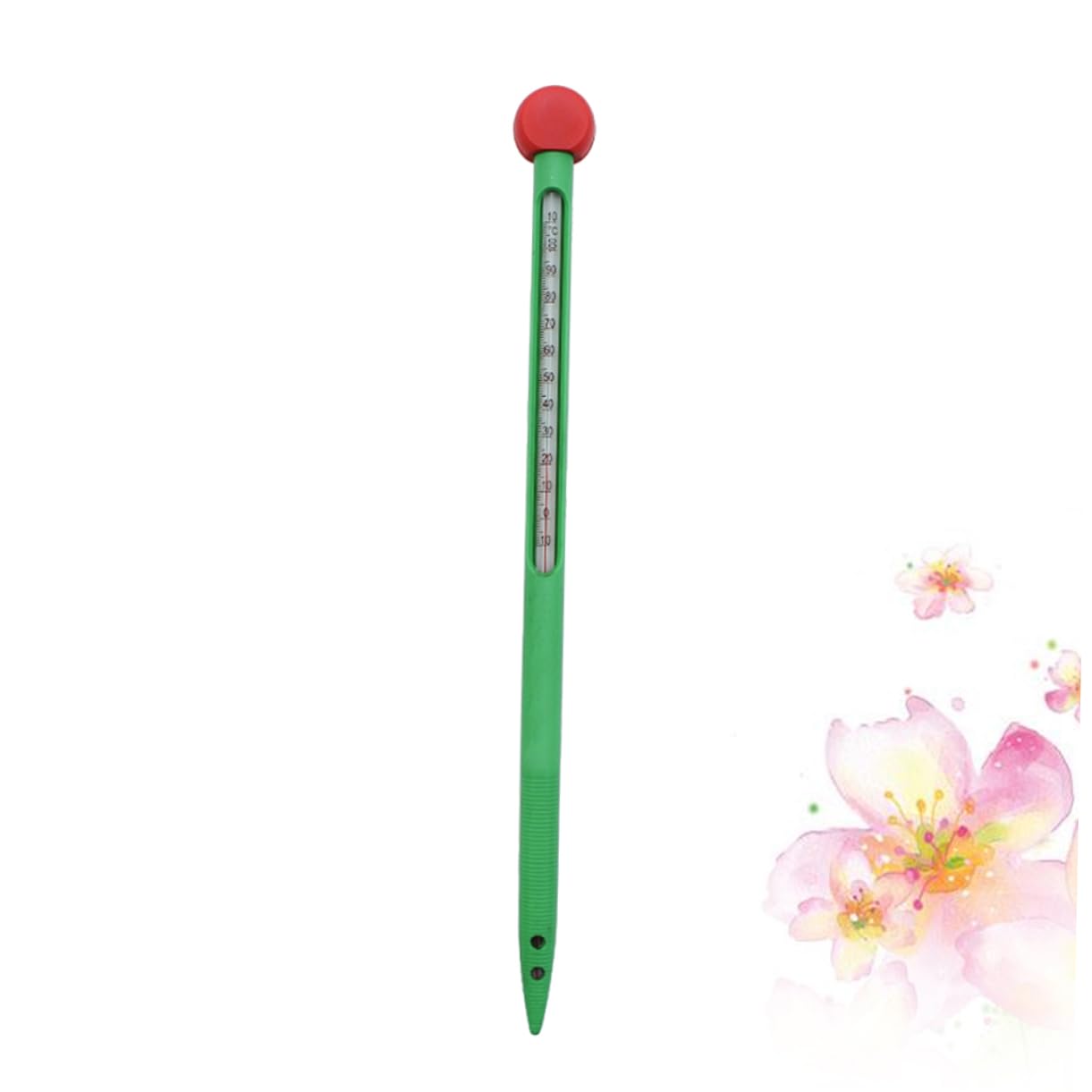 iplusmile Lot De 3 Thermomètres De Sol en Verre De 10 À 110 °c pour Le Jardin La Plantation Et Le Compost