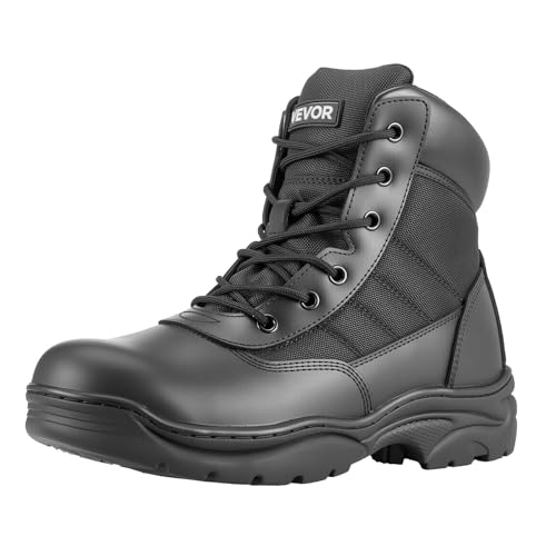 VEVOR Botas Tácticas Militares Hombre 152,4 mm, para Combate, Senderismo, Ligeras,...