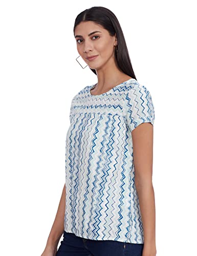 Image of Easybuy Women's Regular Blouse (AU21AK07LS White XS)