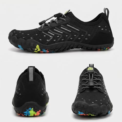 Image of Hike Barefoot Shoes Women Men Footwear, Wide Toe Box Water Shoes, Quick-Dry Zero Drop Comfortable & Non-Slip Pro Barefoot Beach Swim Minimalist Grounding Shoe for Walking Hiking