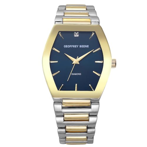 Montre homme Geoffrey Beene or et acier montre classique quartz