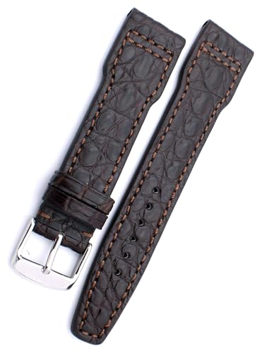 Bracelet de montre 22mm pour remplacer le cuir usé de votre montre IWC Pilots