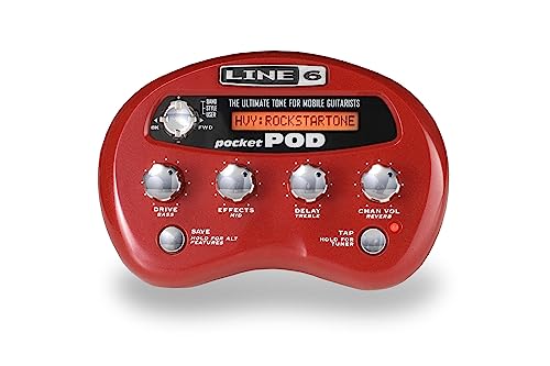 Line 6 Pocket Pod - Multiefectos portátil para guitarra
