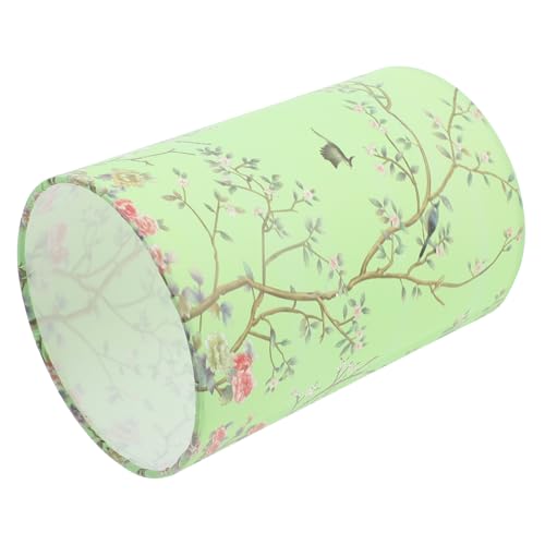 La Mejor Lista de Impresiónes en tela retro-iluminación del mes. 45 POPETPOP Pantalla De Tela Estilo De Lámpara De Hierro Para Decoración Del Hogar Estampado De Patrones Retro Impresión De Iluminación Para Sala De Estar