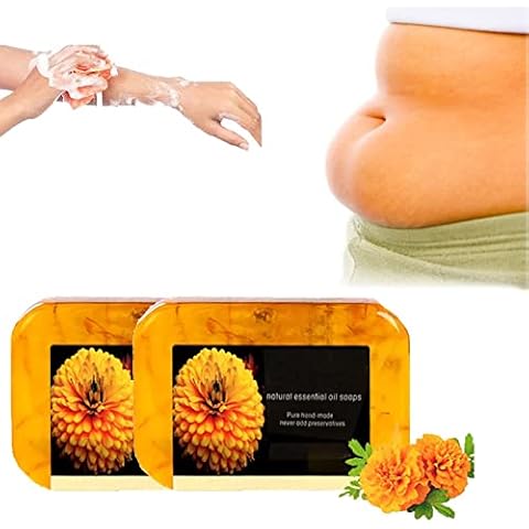 NMAZA Anti Cellulite Firming Soap, Beautific Anti Cellulite Firming Soap, Extrafirm Anti Cellulite Soap, Natural Organic Ginger Soap, Natural Plant Ingredients for All Skin Types (2PCS) Cover