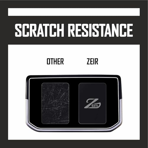 Image of ZEIR Screen Protector Compatible with HERO GLAMOUR X 2026 Digital Meter Scratch Guard For GlamourX | Water Resistant | 9H Bike Instrument Cluster Scratch Cover Accessory 2025+ [Not Tempered Glass] (Glamour X - Pack1)