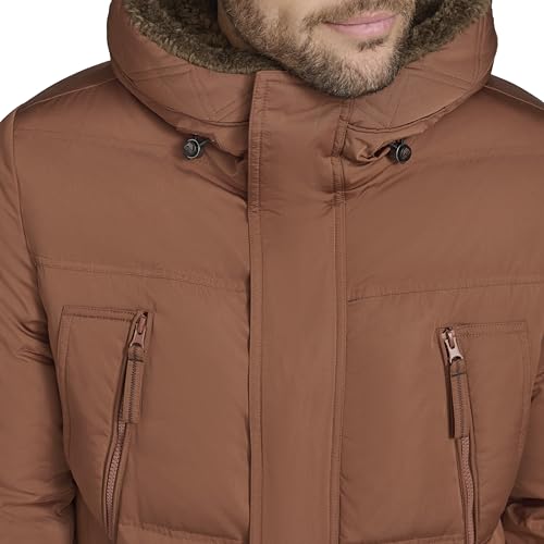 Image of Andrew Marc Men's Outerwear Mackay Faux Fur Lined Parka