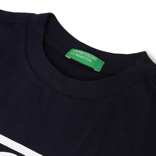 Image of United Colors of Benetton Regular Fit Round Neck Printed T-Shirt