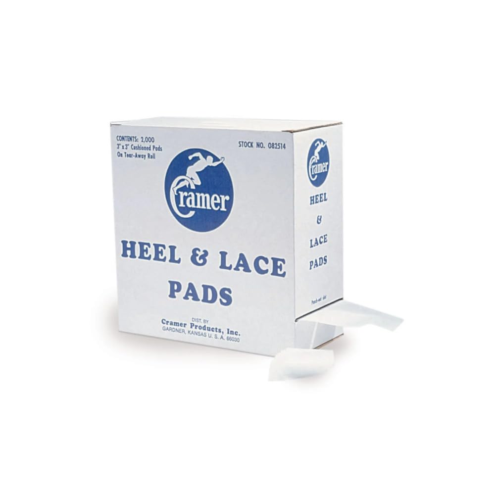 Cramer Heel & Lace Pads Box of 2000 (BOX)