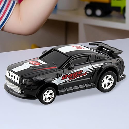 Voiture télécommandée de course portable mini véhicule RC avec obstacles de jeu