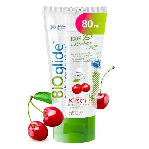 JOYDIVISION 11022 Gleitmittel BIOglide Kirsch 80 ml