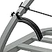 RunNico 2 Pack Climber Stand Accessories, Climbing Tree Stand Accessories with Elastic Rope, Fast Climb Stirrup for 1'' Square Tube Bracket Outdoor Hunting Standing Safety