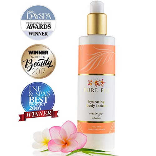 Pure Fiji Hydrating Body Lotion - Moisturizing Organic Body Lotion, Mango, 12 Oz #TOP1