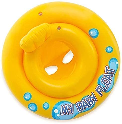 GYANVI Inflatable Baby Float Ring Swimming Pool Toys Tube Raft for Babies Swimming Toy Stuff & Toddlers 1-3 Years | 26.5"(67 cm) | Yellow (B09TQZ259M) Amazon Price History, Amazon Price Tracker