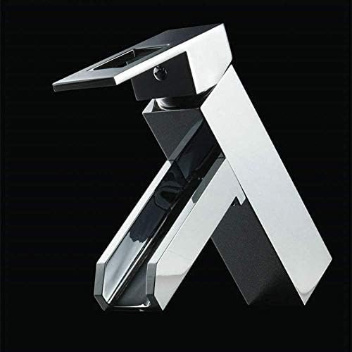 Mélangeur cascade chrome pour évier et lavabo design L-5 vanité - 4