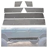 ECOTRIC Lower Door and Side Panel Armor Compatible with 1984-2001 Jeep Cherokee XJ 4-door