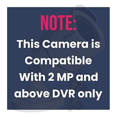 Image of PRAMA PT-HTD112E-NTPF(M) 2 MP Audio Bullet Camera | Included PVC Sticker (2 Units)