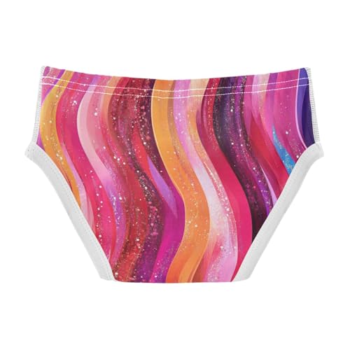 KLL Rose Gold Pink Glitter Boys Toddler Comfort Athletic Underwear Cute Children Panties2