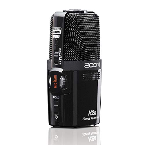 Zoom H2N Handy Handheld Digital Multitrack Recorder Bundle With Aph-2N Accessory Pack #TOP4