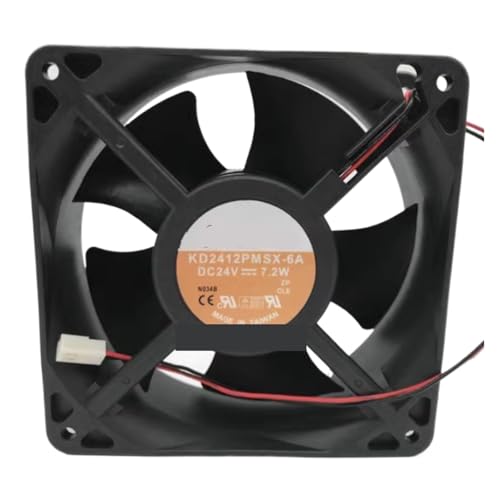 Ventilateur inverseur puissant KD2412PMSX-6A DC24V 7.2W pour régulation thermique continue