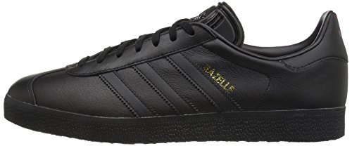 adidas Originals Gazelle, Zapatillas Hombre, Black Gold Metallic, 42 2/3 EU