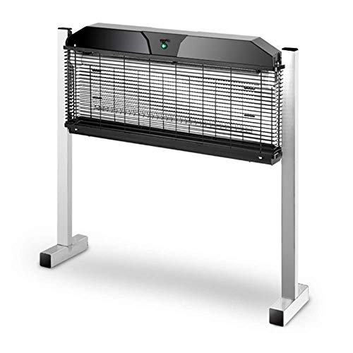 Preisvergleich Produktbild CXHMY Outdoor Mosquito Killer, Fliegen- und Insektenvernichter, wasserdichter, intelligenter Lichtkontrollbauernhof Outdoor Garden Garden Park (Farbe: Silber, Größe: Halterung)