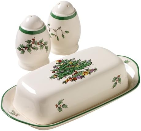 Spode Christmas Tree 3-Piece Hostess Set