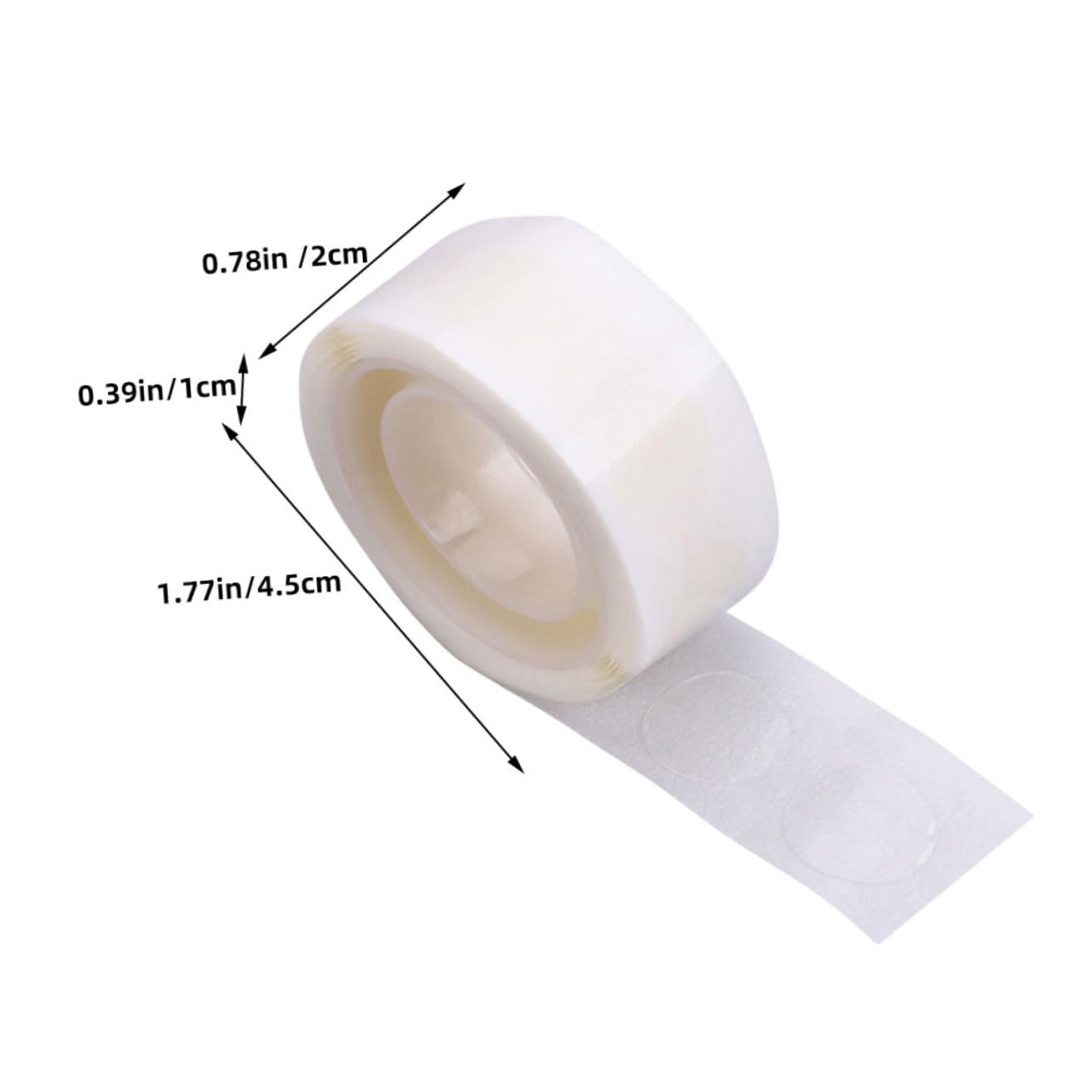 ARTIBETTER 50rolls Double-Sided Adhesive Dots for Crafts Removable Balloon Non-Trace Glue Points for Weddings Parties and Projects