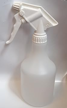 50 x 600 ml empty plastic bottles + Canyon Trigger Sprayer Chemical Resistant Spray car mechanic