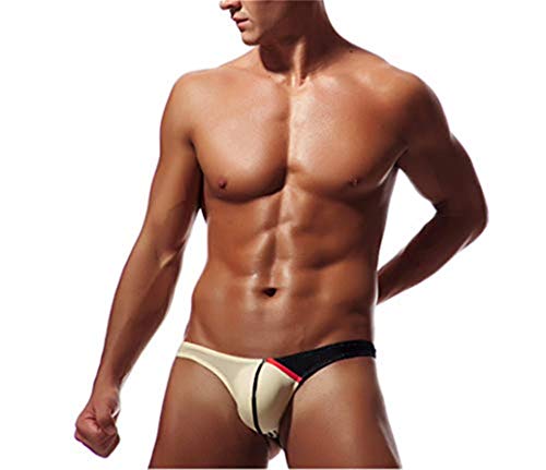 Yomie Slips Strings Men's Hot Sexy Underwear Boxer Brief Shorts Underpants Erotic Underwear