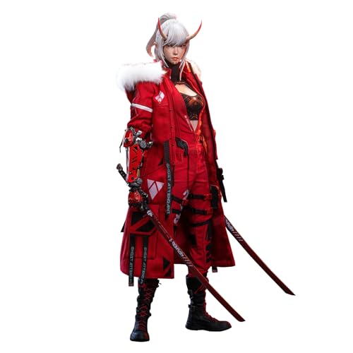 HiPlay POPCOSTUME 1/6 鬼侍シリーズ 緋刃修羅 赤骸 GS-002 可動フィギュア 塗装済み 完成品