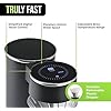 Tru Automatic Pour Over Coffee Maker with Digital Controls - Auto Coffee Maker with Plastic Cone Dripper - Coffee Brewer for Household Use