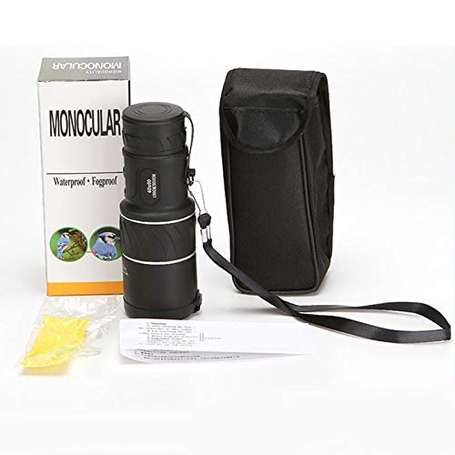 Telescópio Monocular HD de alta definição Tongina 9500 m 40 x 60 com foco de prisma durável e transp