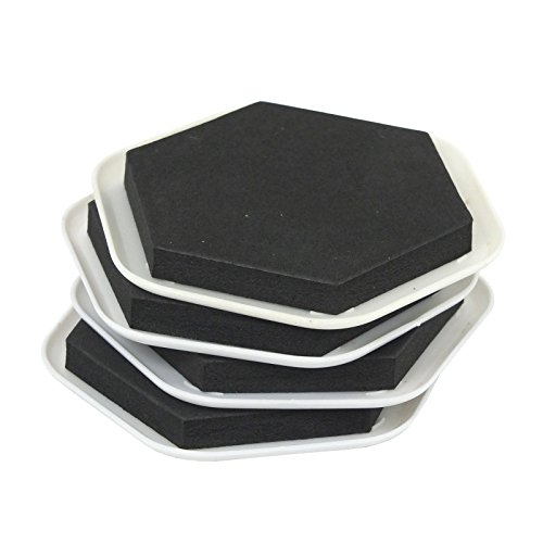 4 Heavy Duty muebles Slider, pack de 1