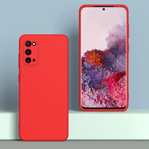 ULXITEYU Soft TPU Slim Case for Samsung Galaxy Note 20, Lightweight, Snug Fit, Drop-Resistant, Shock-Absorbent, Scratch-Resistant, Red - image 2