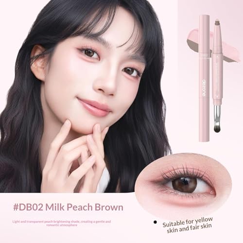 DEZONE Lápiz Doble para Maquillaje Ojos, Waterproof miniatura 2