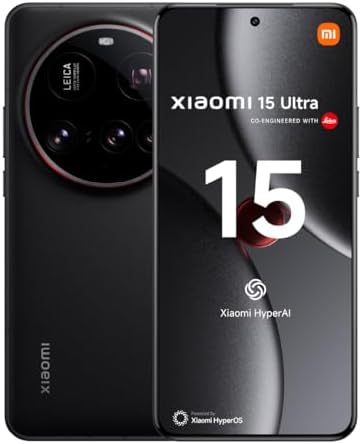 Xiaomi 15 Ultra - Smartphone de 16+512GB, Lente óptica Leica Summ...