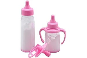 Simulation Mini Baby Bottles for 18 Inch Dolls