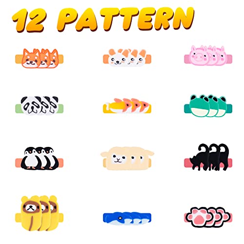 Nail Art Handcrafted 3D Charm Soft Polymer Clay Slices Cartoon Animal, For Epoxy Resin Fashion Diy Manicure Sequins Decoration Assorted Flake Design Slime Making Kit #TOP2