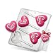 Love on a Heart Lollipop Chocolate Candy Mold 218