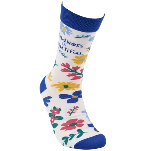 Calcetines Kindness Is Beautiful Primitives by Kathy multicolor talla única 3