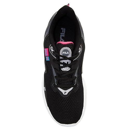 Tenis Fila Nest Feminino,PRETO/GRAFITE/ROSA,37