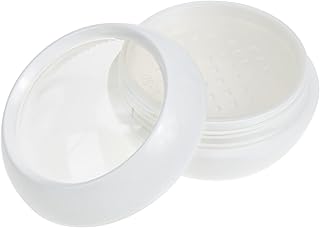 KALLORY Caixa Caixa De Pó Recipientes De Maquiagem Almofada Fundação Puff Plástico Recipientes De Viagem Recipiente De Viagem Viloso Caixa De Pó Puff Caixa De Pó Oculto Caixa De Embalagem