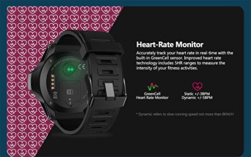 Zeblaze Thor 5 Smartwatch Bluetooth 1,39 pulgadas podómetro ...