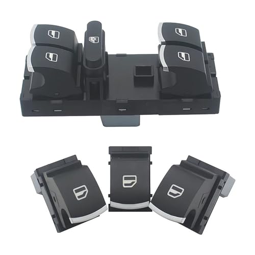 Bouton de lève-vitre automatique 5K4959857 à impulsion Passat