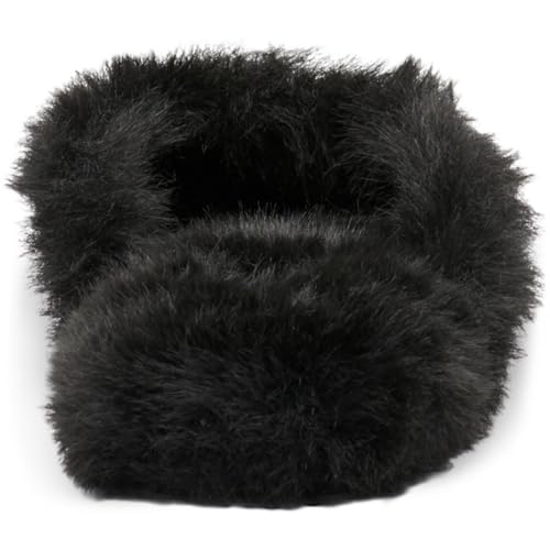 Jessica Simpson Womens TRACEE2 Faux Fur Pointed Toe Mules3