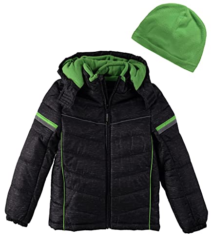 London Fog Boys' Big Active Puffer Jacket Winter Coat cover