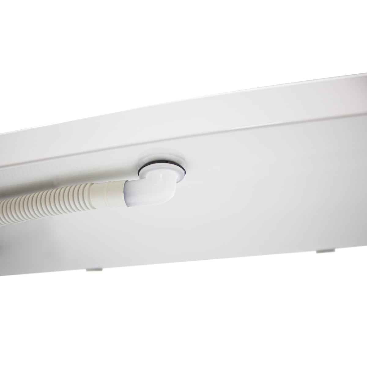 Bandeja de Condensación con Soporte para Aire Acondicionado para Evitar el Goteo de Agua de la Máquina Exterior de Aire Acondicionado (930x350 mm)