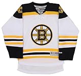 NHL Youth Boston Bruins White Premier Jersey - R58Hybaa (Black, Small/Medium)