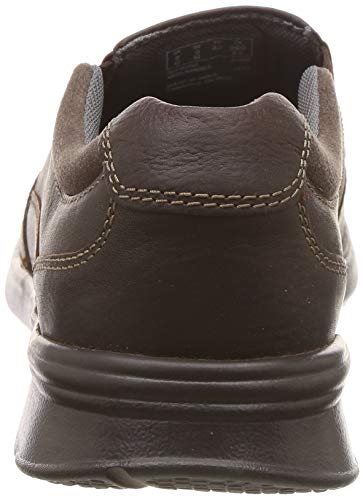 Image of Clarks Men's Cotrell Free Brown Oily Boat Shoes - 7 UK /India (41 EU)(91261315637070)